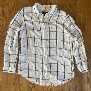 Womens banana republic button up top